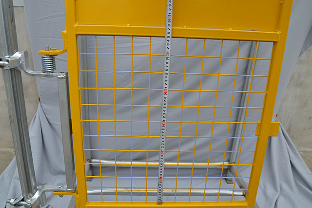 Spring Scaffolding Safety Gate Gerbang Spring Secriffolding Gate