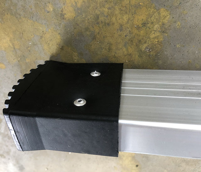 Aluminum Straight Ladder Aluminium lurus