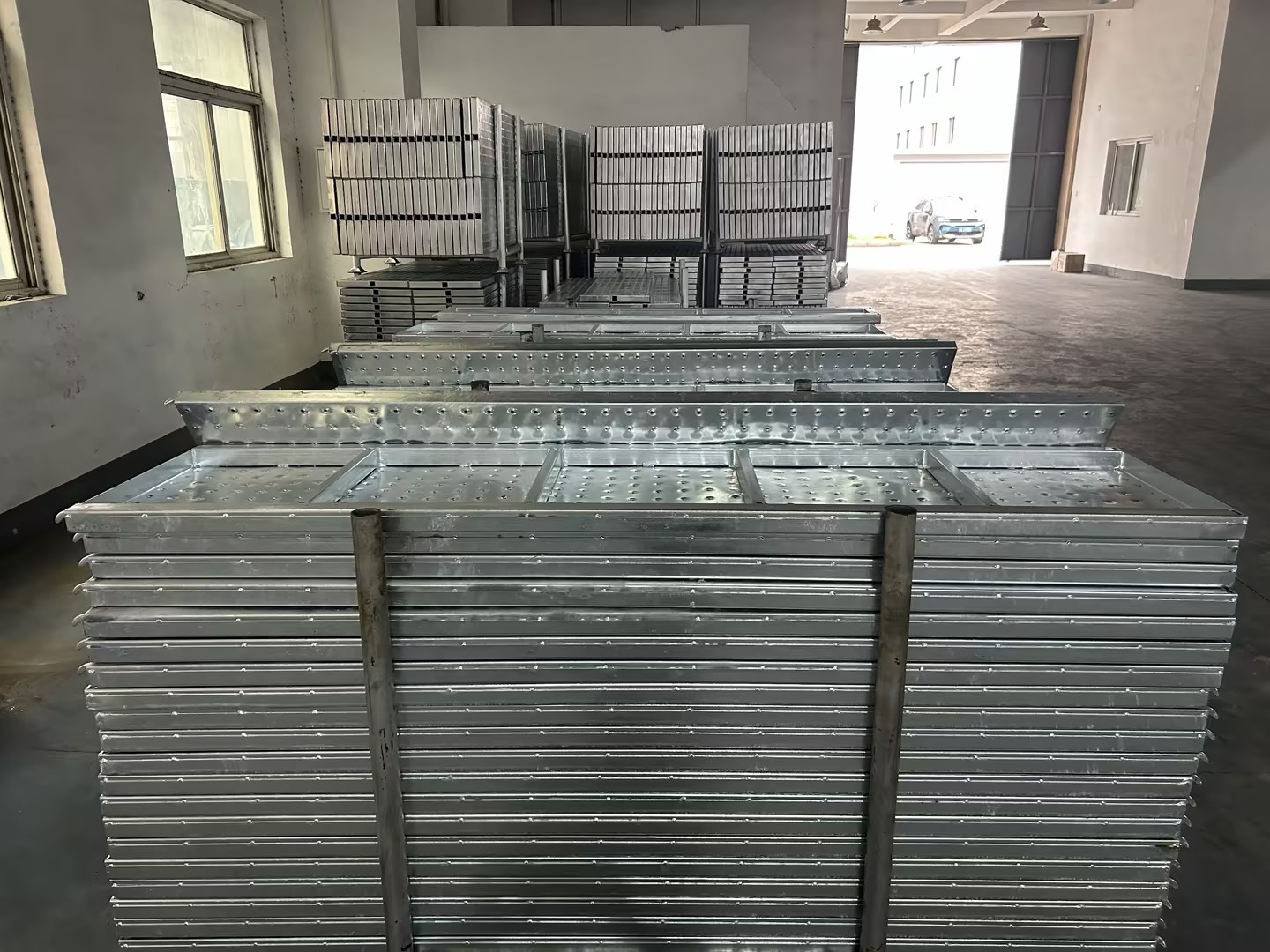 steel scaffolding plank papan perancah keluli