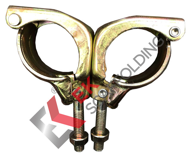 60x60 60.5x60.5 ditekan JIS swivel scaffolding coupler untuk pembinaan