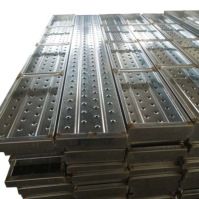 Papan Perancah Logam Pra-Galvanized Papan Keluli