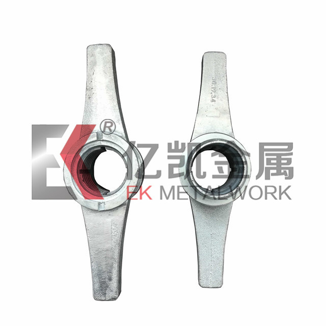 Bespoke 48.3mm Galvanized Screw Jack Nut untuk U Basejack Head