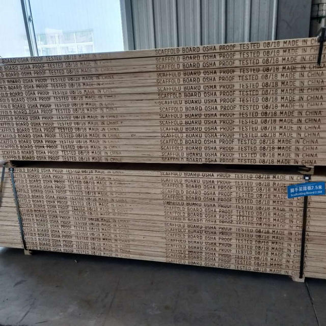 papan perancah kayu