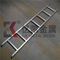 Rectangle Straight Tiang 6063-T5 Aluminium Alloy Ladder 1m To 6m Dengan Footpad Plastik