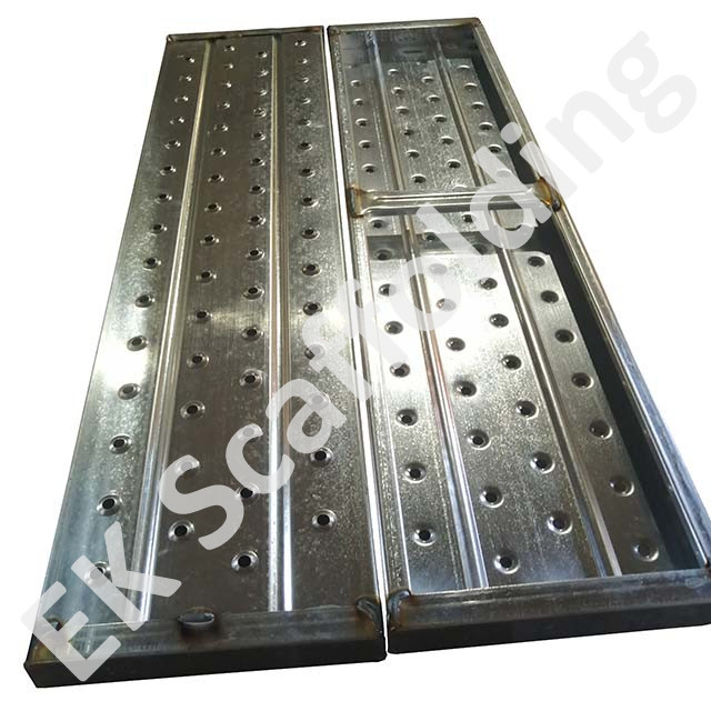 Ek Galvanized Metal Board Scaffolding Deck Steel Plank