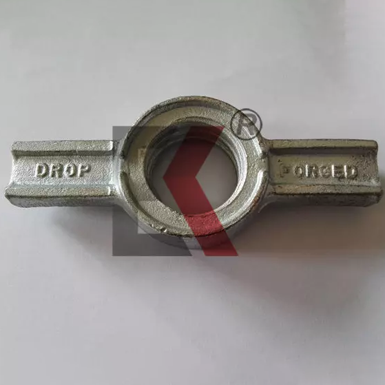 BS1139 Scaffolding Screw Base Jack Nut untuk Pembinaan