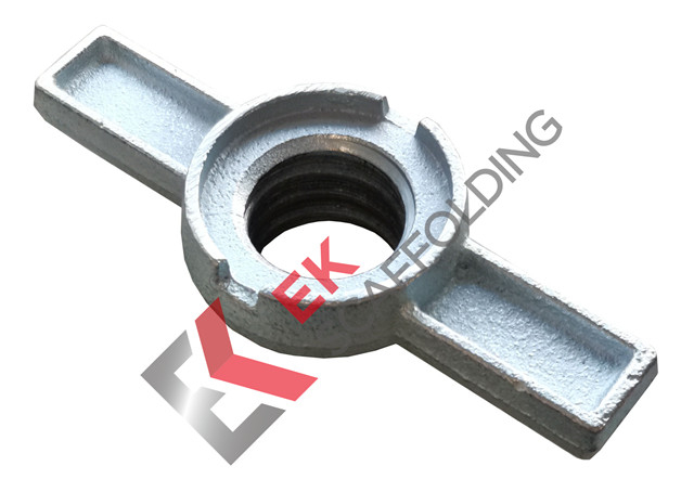 Customized Electro Plated Galvanized U Head Screw Jack Base Jack Nut