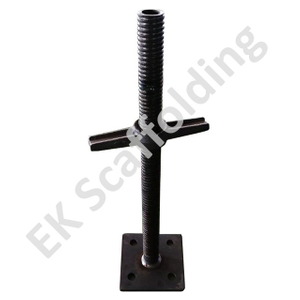 Welded Scaffolding Steel Hollow Base Jack Screw