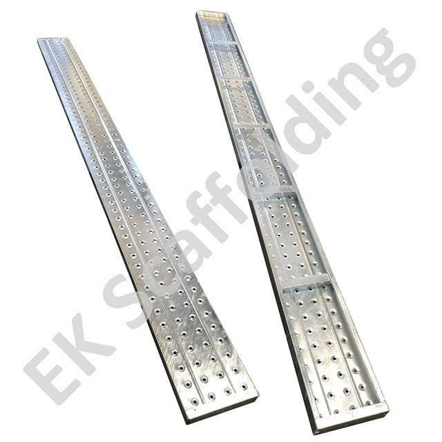 Papan logam galvanized HDG perancah dek keluli