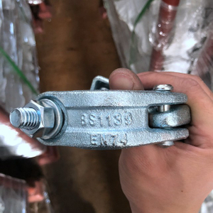 Drop BS1139 EN74 Galvanized Scaffolding Swivel Coupler