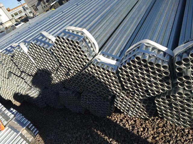 6m GI Tube Steel HDG Pipa Perancah