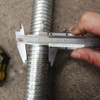 HDG Scaffolding Hollow Screw Base Jack untuk Pembinaan