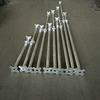 HDG Galvanized Scaffolding Prop Prop Steel untuk Bangunan