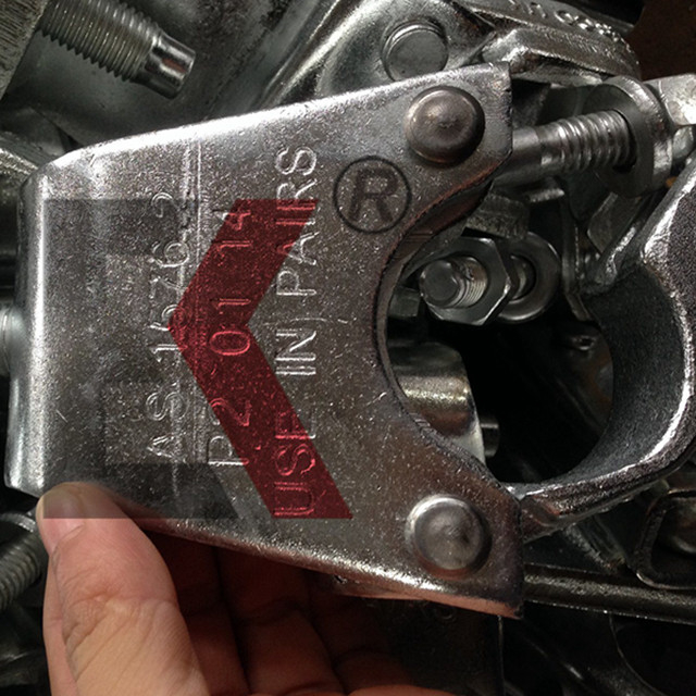 Drop Forged Fixed Scaffold Girder Clamp Coupler