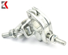 Drop scaffolding scaffolding coupler tetap berganda