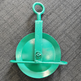 Saluran China Salutan Perancah Aksesori Gin Roda