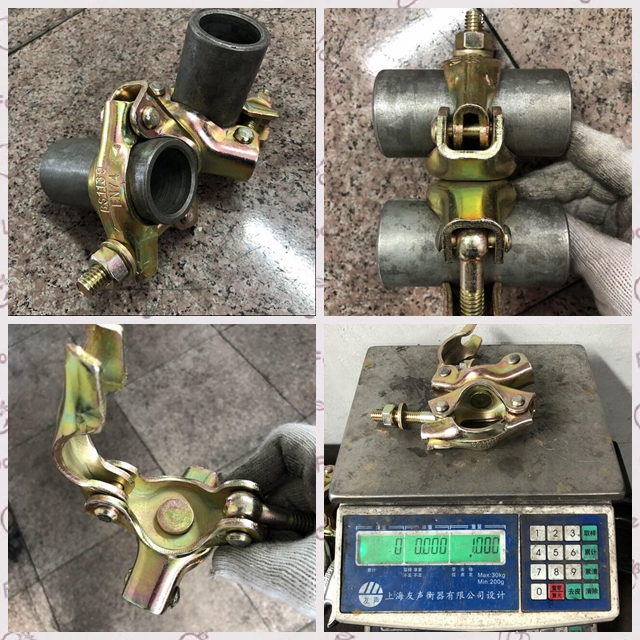 Ditekan swivel coupler