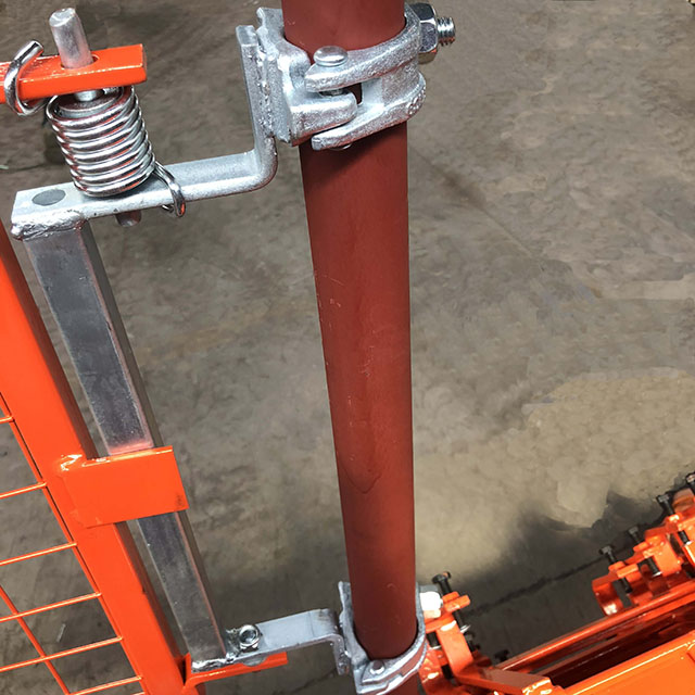 Perancah Spring Ladder Access Gate 