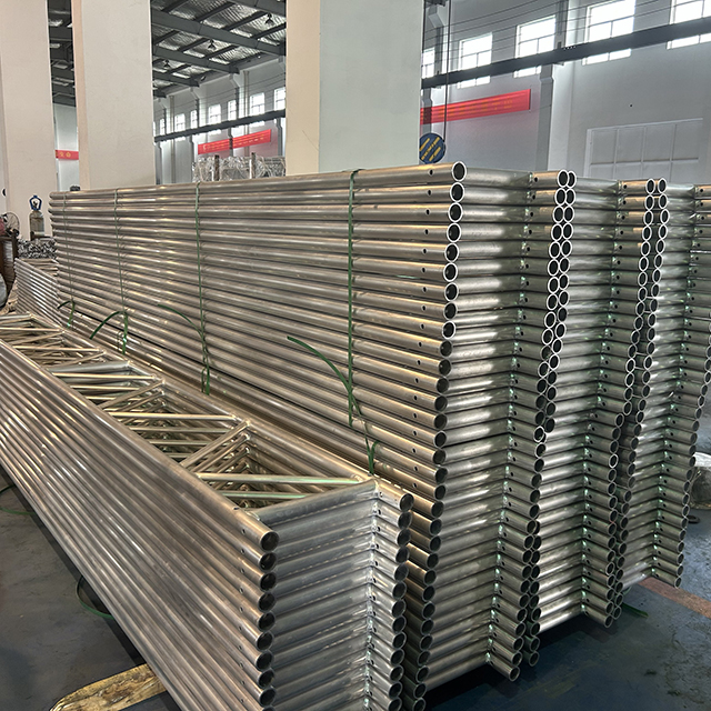 Aluminium perancah lurus untuk pembinaan