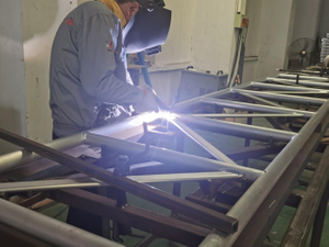 Kimpalan rasuk aluminium