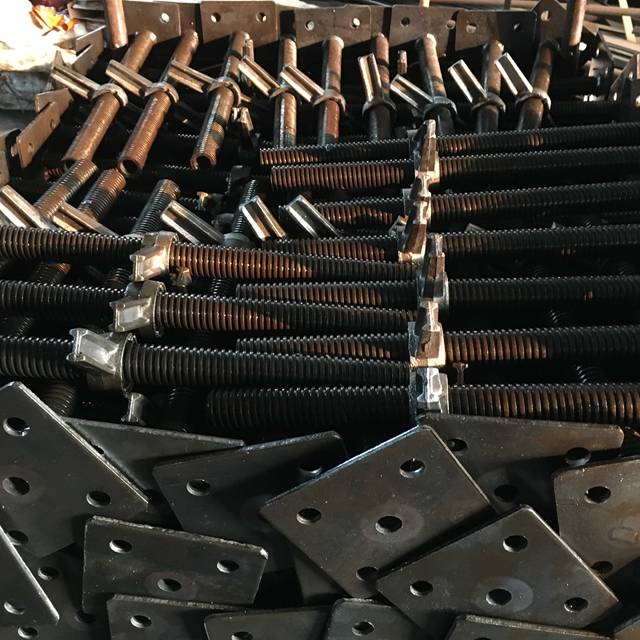 Jack asas skru pepejal laras hitam boleh laras 