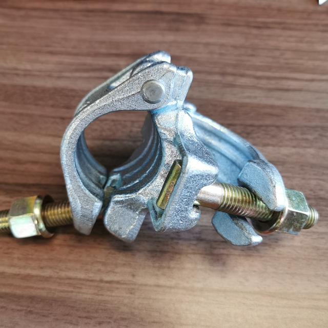 Perancah jenis Jerman Drop Forged Double Coupler