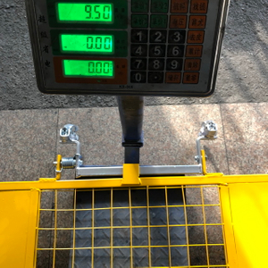 BS1139 Pintu Keselamatan Perancah Painted untuk Pembinaan