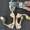Perancah yang ditekan BS1139 Electro Galvanized Swivel Coupler