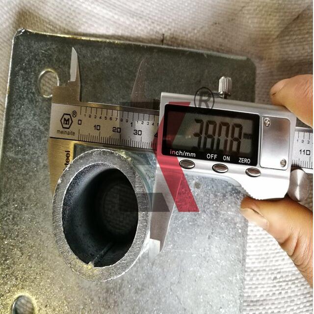 BS1139 Galvanized 6mm Ketebalan Perancah Plate Base