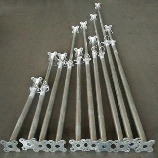 HDG Galvanized Scaffolding Steel Prop untuk Bangunan