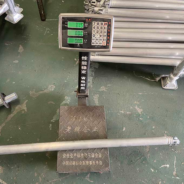 Aluminium Ringlock Scaffolding End Brace 0.7m lebar