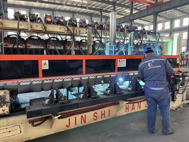 Kimpalan standard ringlock