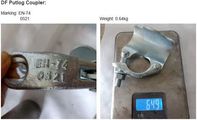 Drop Scaffolding Putlog Coupler 01