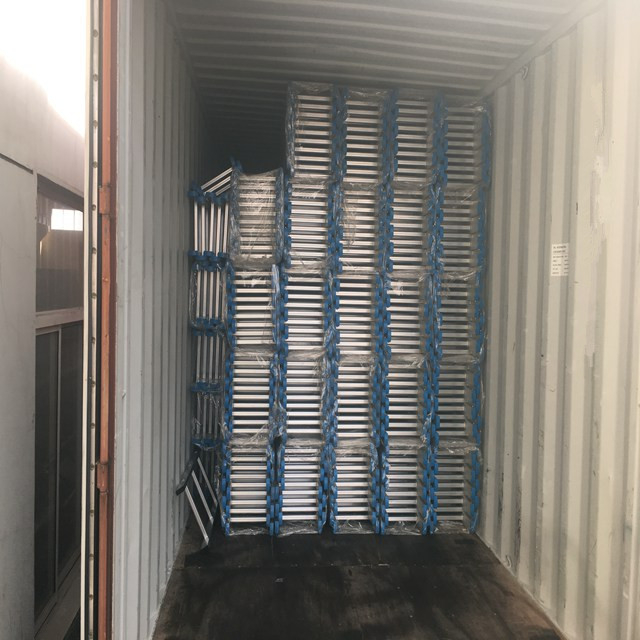 Aluminium Perancah Lurus Bahan Bangunan