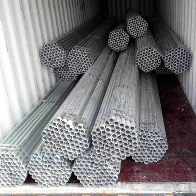 Tiub galvaniz Q235 paip perancah