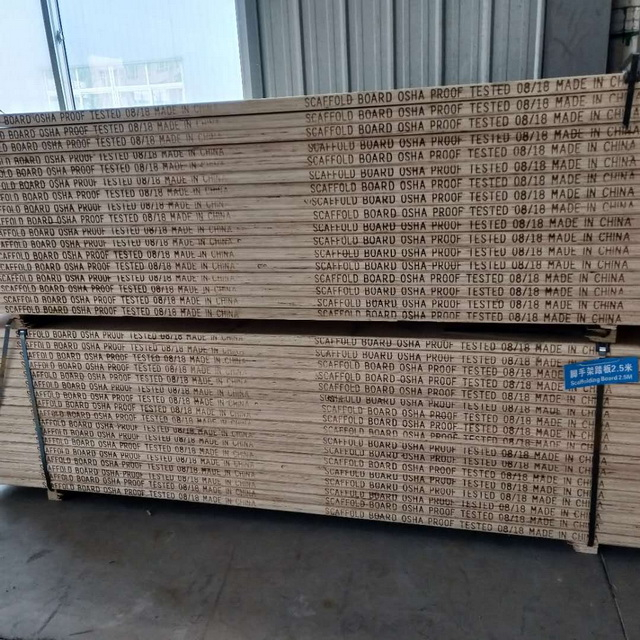 Papan perancah kayu kayu osha kayu