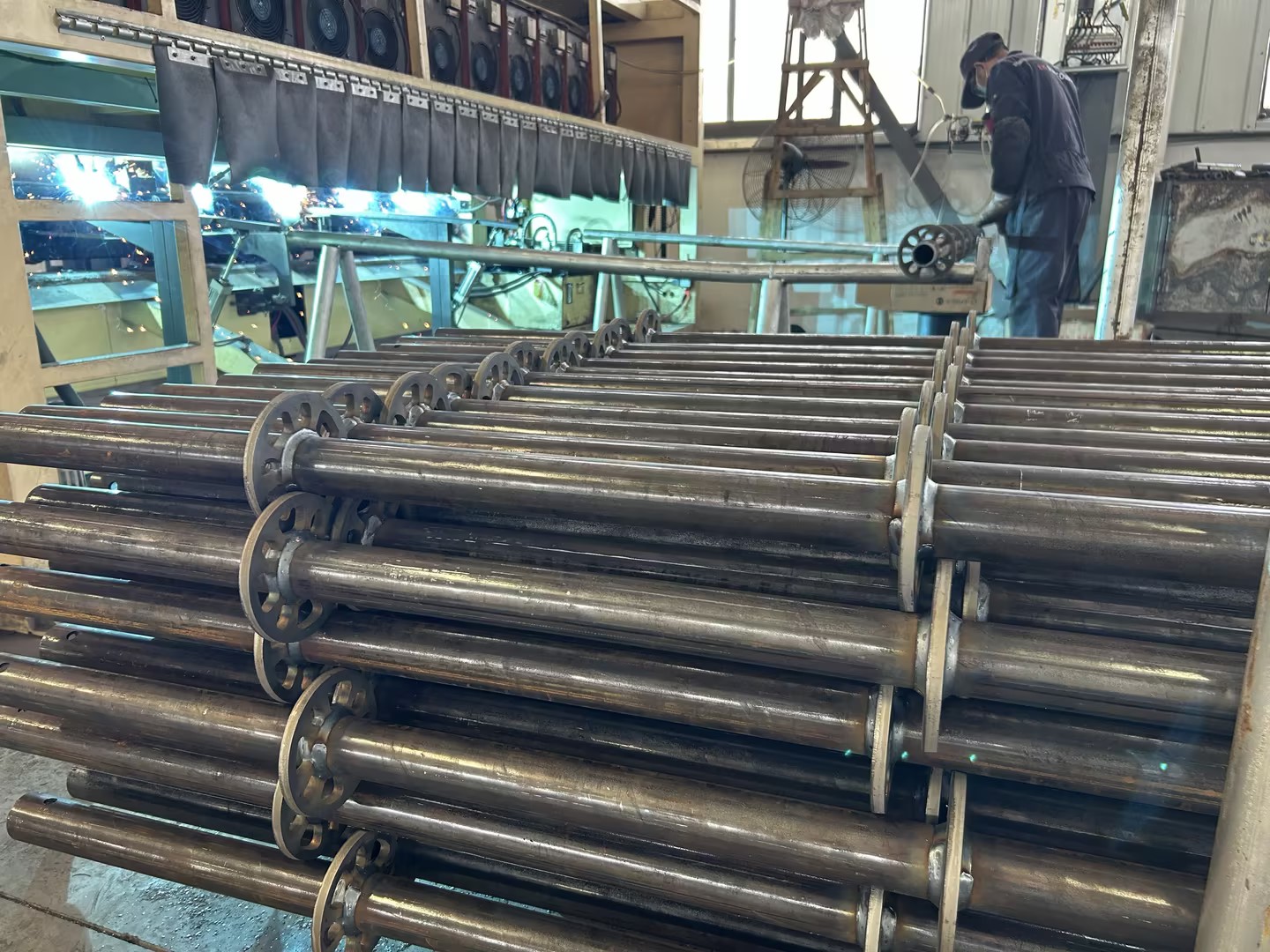 Kimpalan perancah Ringlock