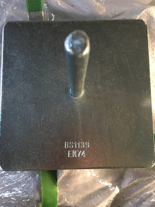 BS1139 EN74 ZINC PLATE POLEH BASE BASE