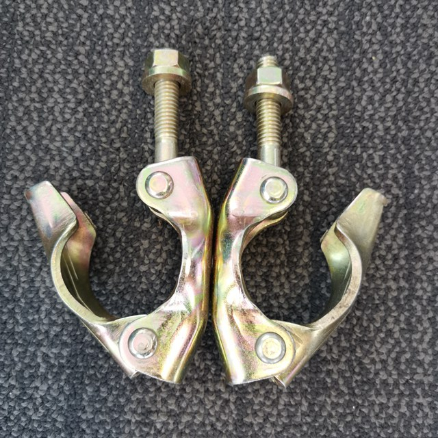 Perancah yang ditekan BS1139 Electro Galvanized Swivel Coupler