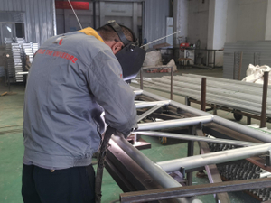 Kimpalan rasuk aluminium