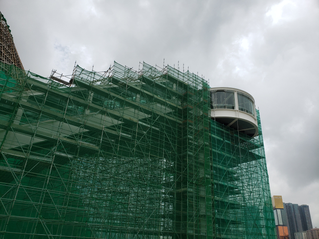 Aplikasi perancah Ringlock