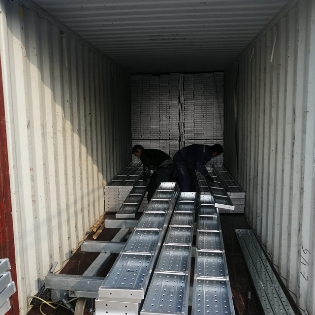 GI BS1139 Papan berjalan kaki perancah untuk pembinaan