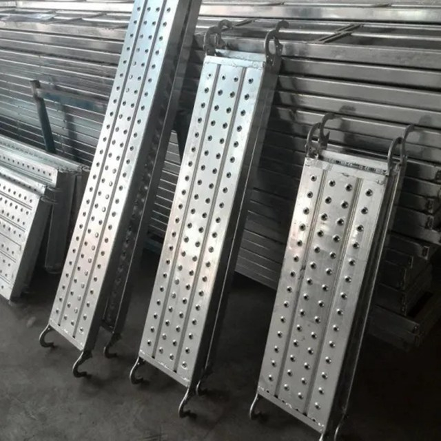 Galvanized Scaffolding Hook Steel Plank untuk Bangunan