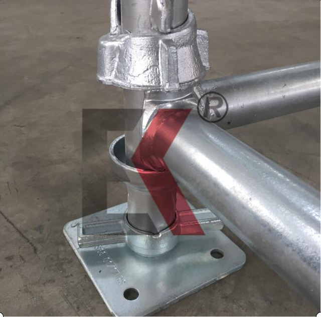 Cuplok perancah hdg galvanized standard menegak