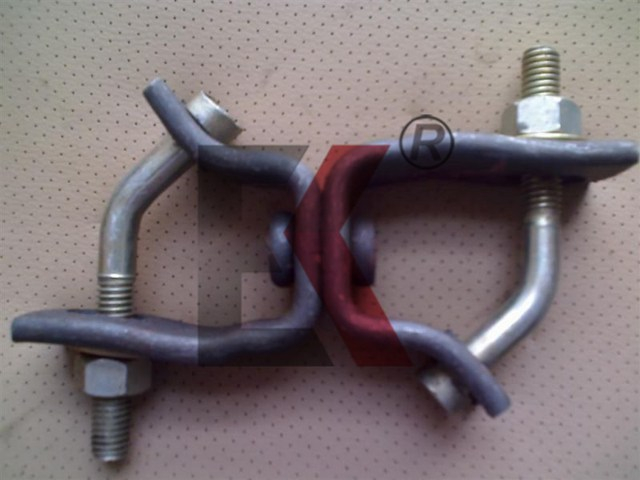 Perancah ditekan Brazil Double Swivel Coupler