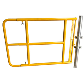 Ladder Akses Kuning Perancah Pintu Keselamatan