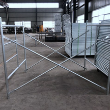 Perancah bingkai auto-kunci HDG HDG HDG Galvanized