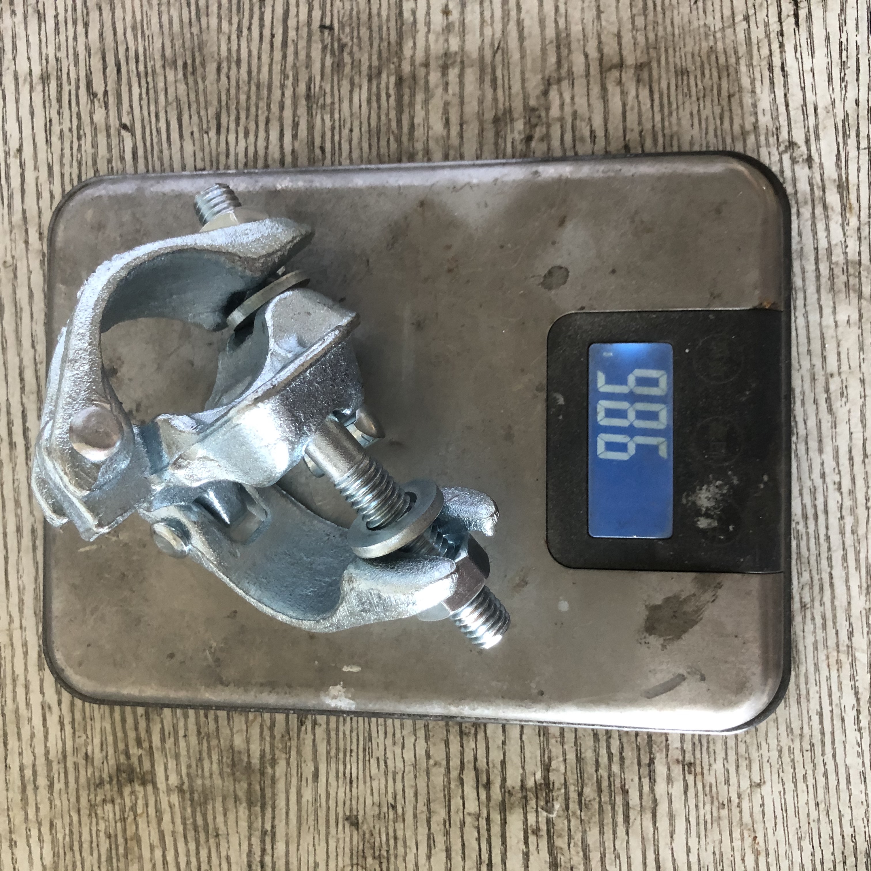 Drop coupler double palsu