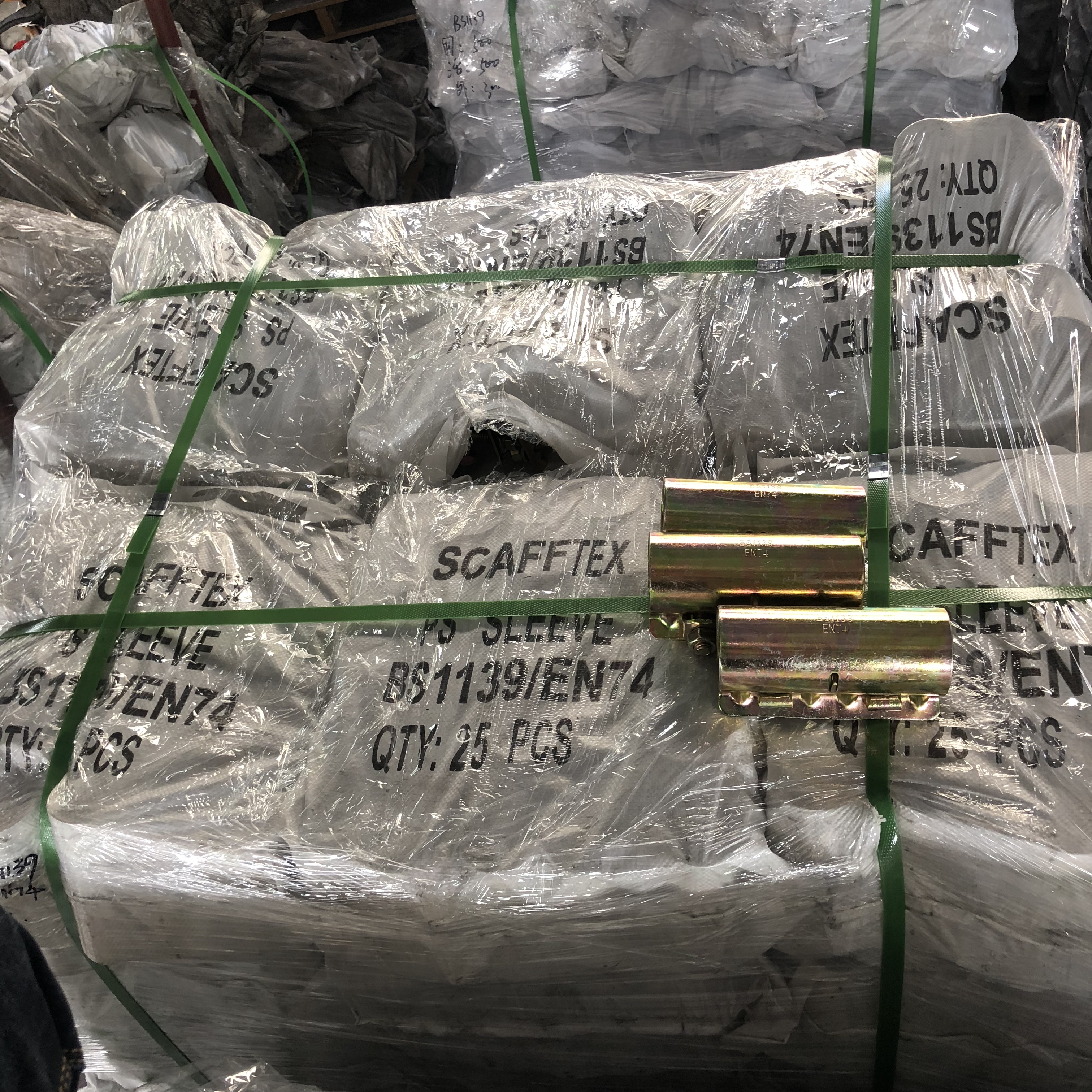 Coupler lengan yang ditekan