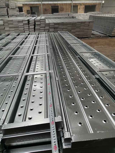 Papan berjalan kaki perancah logam plank plank galvanized